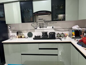 Kitchen in 2 BHK Apartment at Shipra Suncity, Vaibhav Khand – for Sale