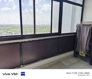 Balcony in 3.5 BHK Apartment at Techman Moti Residency, Raj Nagar Extension – for Sale