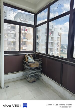 Balcony in 3.5 BHK Apartment at Techman Moti Residency, Raj Nagar Extension – for Sale