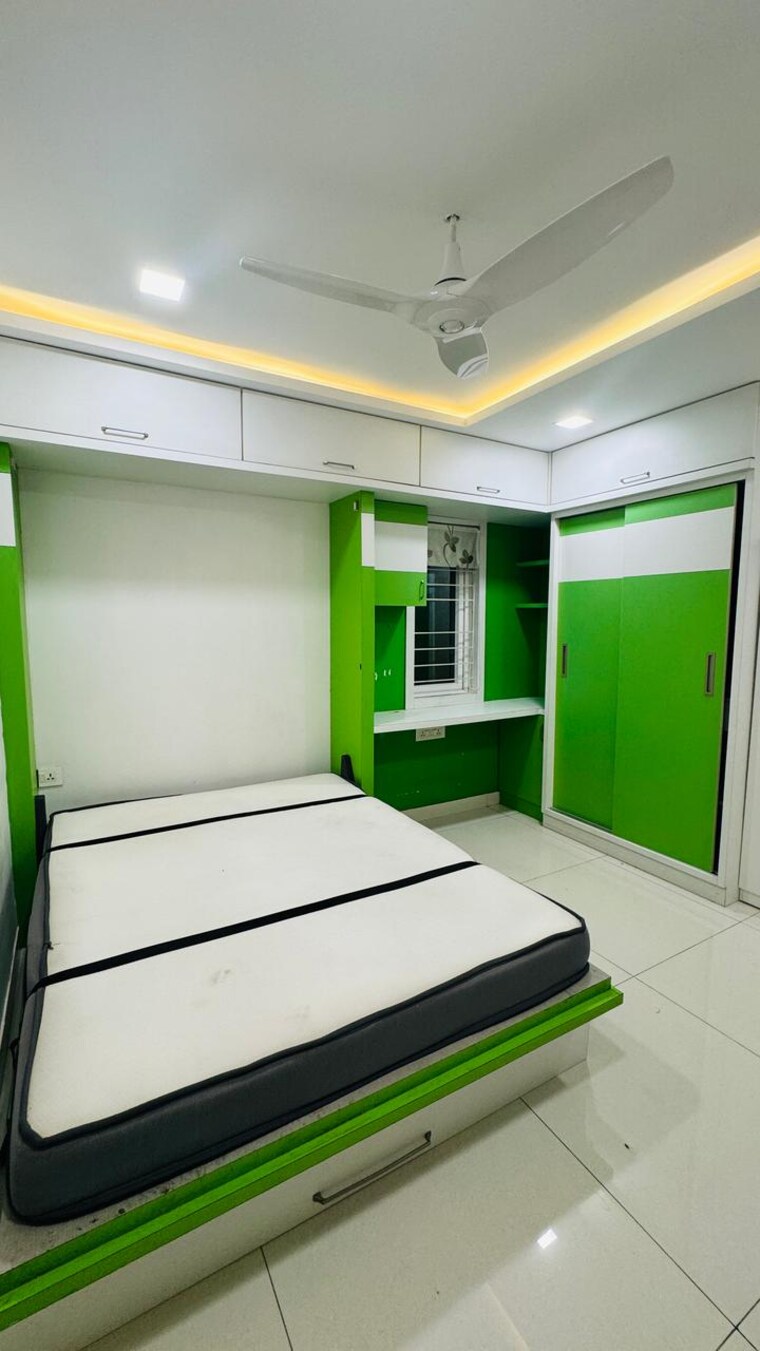 Bedroom, honer-vivantis 3 Bedroom 1860 Sq.Ft. Apartment In Gopanpally Hyderabad 9267496