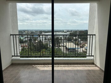 Balcony in 3 BHK Apartment at Sobha Manhattan Towers Town Park, Hosur Road – for Rent