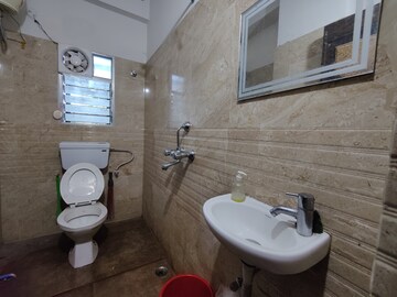 Bathroom in 2 BHK Apartment at Matigara – for Sale
