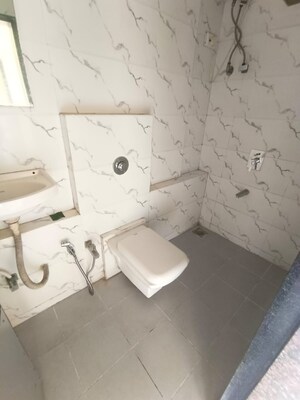Bathroom in 1 BHK Apartment at Siddhi Highland Park Phase 2, Kapur Bawdi – for Sale