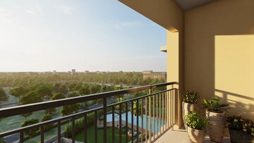 Balcony in 3 BHK Apartment at Brigade Komarla Heights, Padmanabha Nagar – for Sale