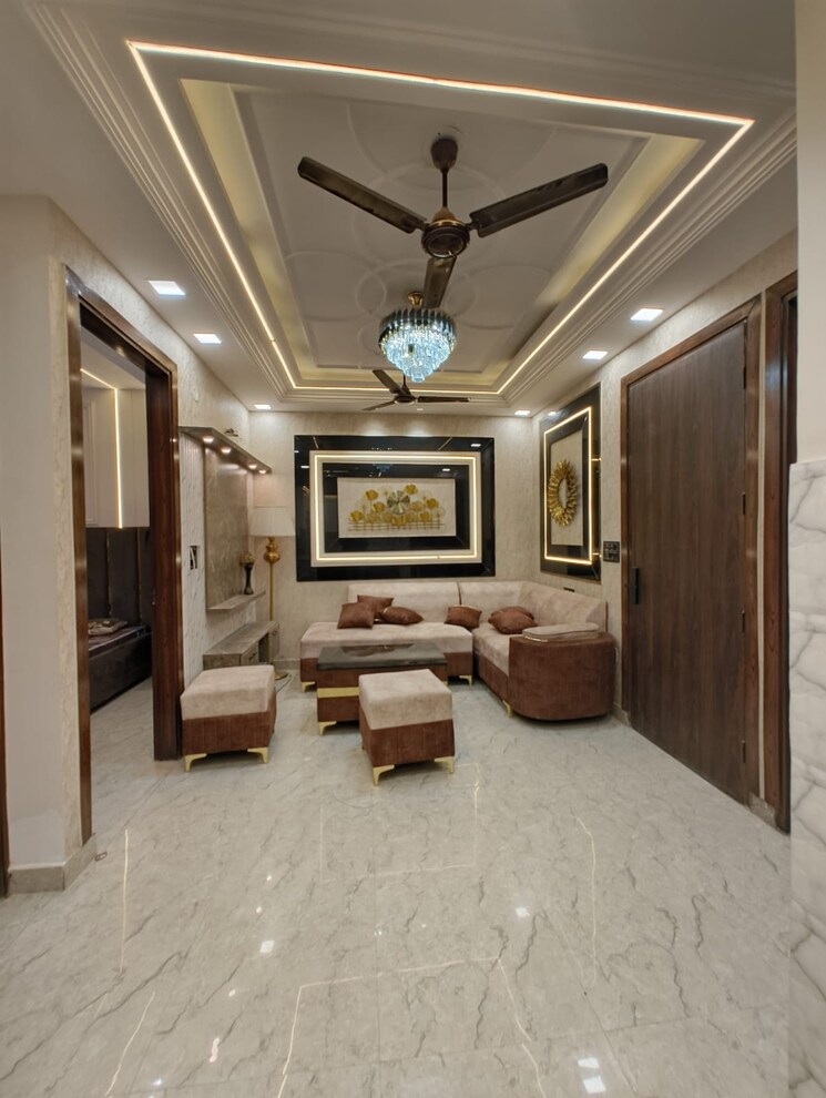 Living Room, dwarka mor 3 Bedroom 1080 Sq.Ft. Builder Floor In Dwarka Mor Delhi 9267843