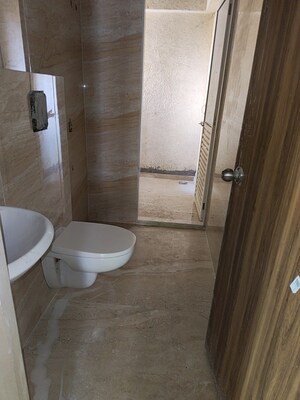 Bathroom in 1 BHK Apartment at Lodha Crown Quality Homes, Majiwada – for Sale
