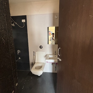 Bathroom in 3 BHK Apartment at Flying Kite, Jaydev Singh Nagar – for Rent