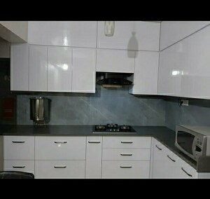 Kitchen in 2 BHK Apartment at Ganga New town, Dhanori – for Sale