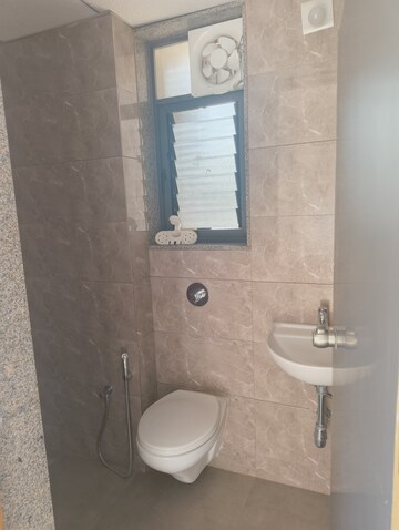 Bathroom in 3 BHK Apartment at South Bopal – for Rent
