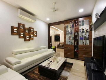 Living Room in 3 BHK Apartment at Jubilee Hills – for Sale
