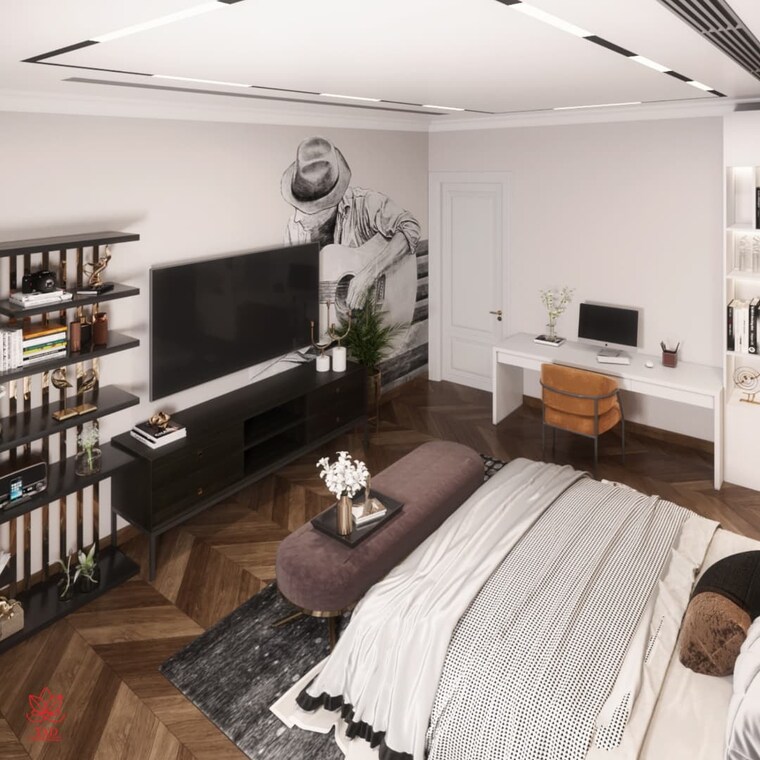 Master Bedroom, dlf-the-camellias 6+ Bedroom 9000 Sq.Ft. Apartment In Sector 42 Gurgaon 9267939