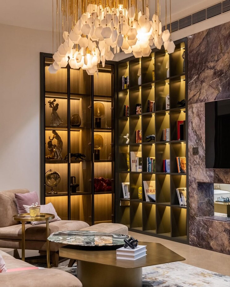 Living Room, dlf-the-camellias 6+ Bedroom 9000 Sq.Ft. Apartment In Sector 42 Gurgaon 9267939