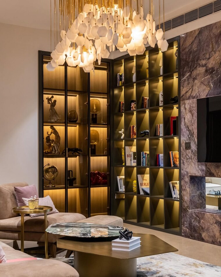 Living Room, dlf-the-camellias 6+ Bedroom 9000 Sq.Ft. Apartment In Sector 42 Gurgaon 9267939