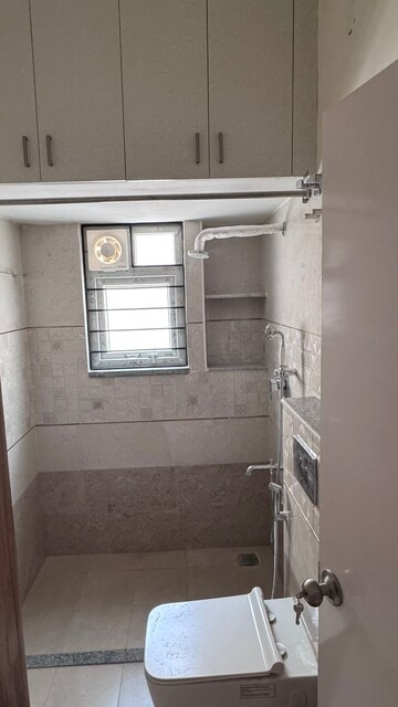 Bathroom in 2 BHK Apartment at Auroville – for Rent