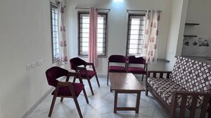 Living Room in 2 BHK Apartment at Auroville – for Rent