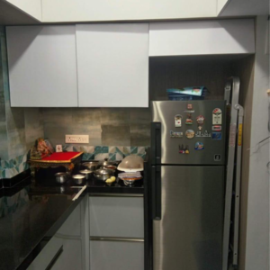 Kitchen in 1 BHK Villa at Koregaon Park CHS, Koregaon – for Rent