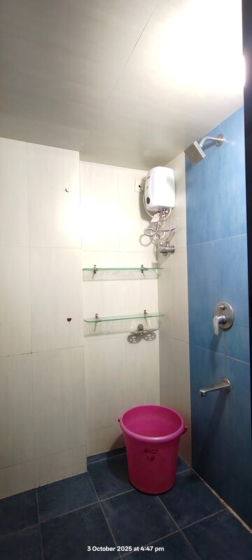 Bathroom in 2 BHK Apartment at Bhagyawan Apartment Bhandup, Bhandup East – for Rent
