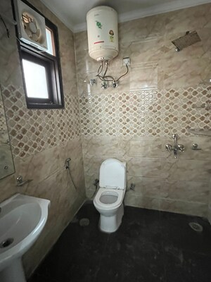 Bathroom in 3 BHK Builder Floor at Palam Vihar Residents Association, Palam Vihar – for Rent