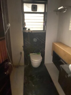 Bathroom in 3 BHK Apartment at Bandra West – for Rent