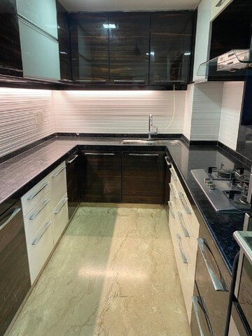 Kitchen in 3 BHK Apartment at Bandra West – for Rent