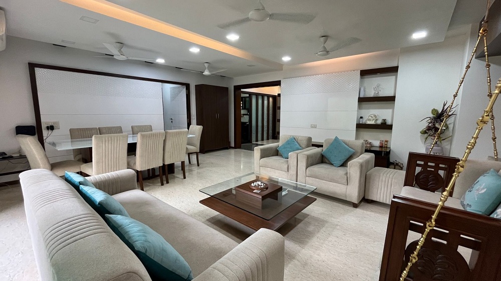 4 BHK + Pooja Room Apartment For Rent in CO-Operative Society