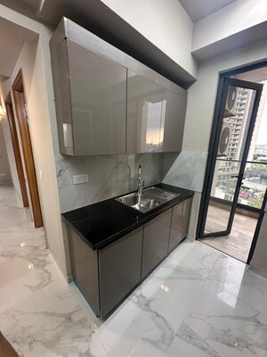 Kitchen in 2 BHK Builder Floor at Shree Vardhman Mantra, Sector 67 – for Rent