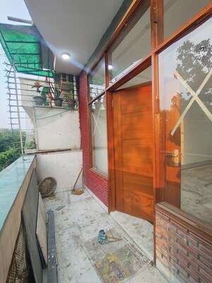 Balcony in 3 BHK Builder Floor at Malviya Nagar – for Sale