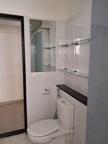 Bathroom in 2 BHK Apartment at Paranjape Blue Ridge, Hinjewadi – for Rent