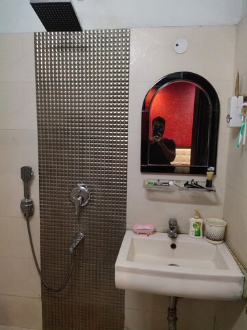 Bathroom in 3 BHK Builder Floor at Kailash Colony – for Sale