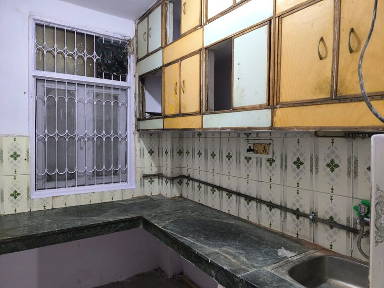 Kitchen, dilshad colony 1 Bedroom 450 Sq.Ft. Builder Floor In Dilshad Colony Delhi 9268264
