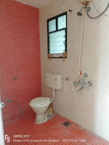 Bathroom in 2 BHK Apartment at Mittal Brothers Whistling Palms, Wakad – for Rent
