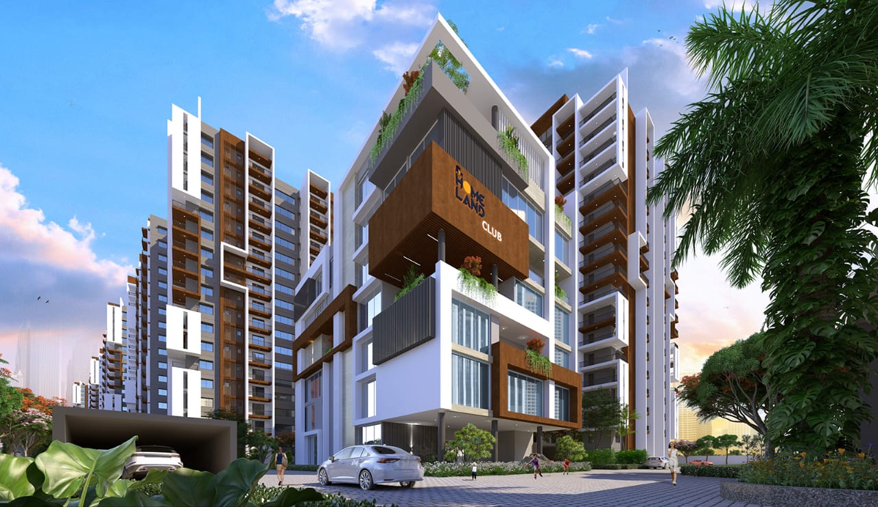 3 BHK 2260 Sq.Ft. Apartment in Raghuram A2A Home Land