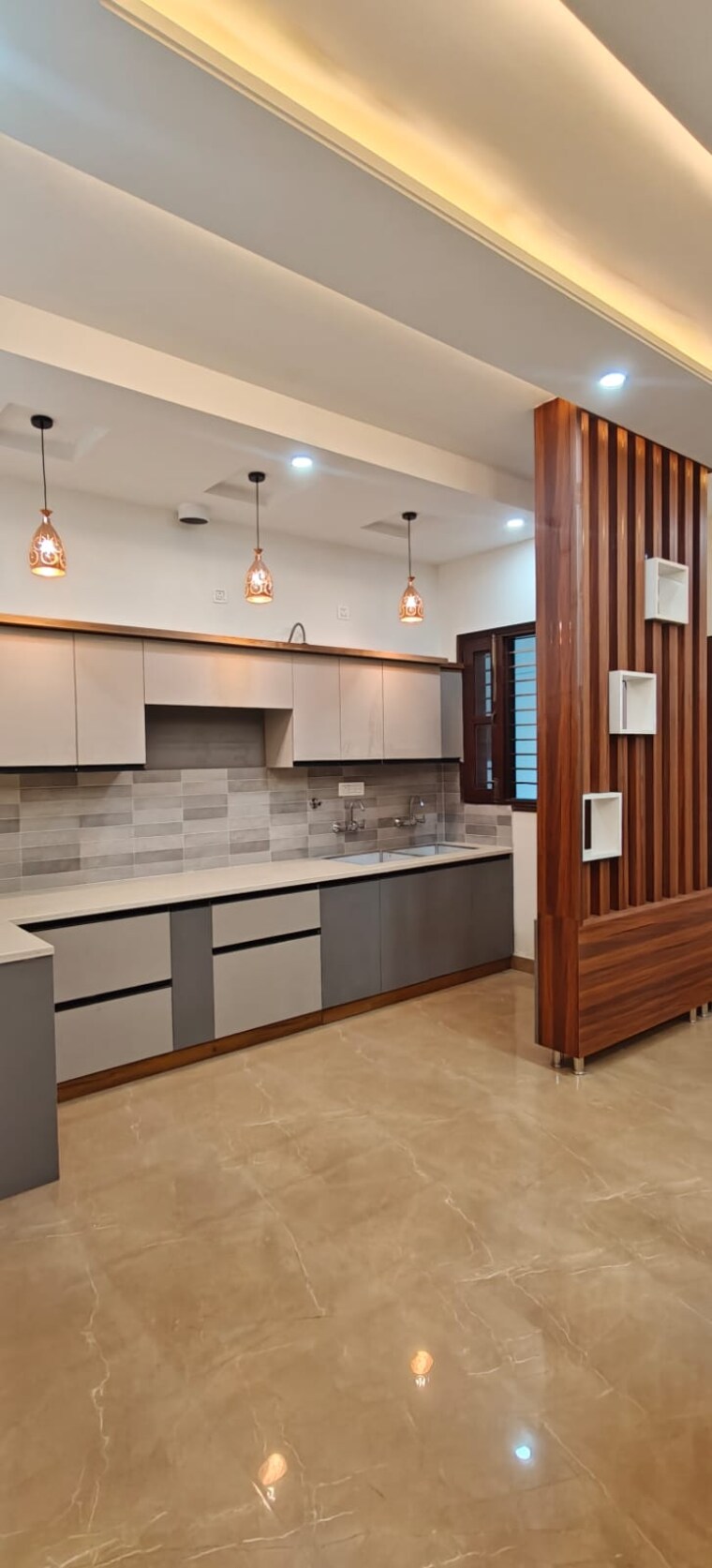Kitchen, ambala highway 2 Bedroom 1100 Sq.Ft. Apartment In Ambala Highway Zirakpur 9268323