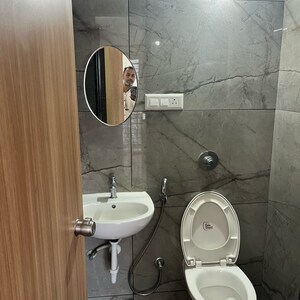 Bathroom in 2 BHK Apartment at Tirupati Regalia Phase 2, Dhanori – for Rent