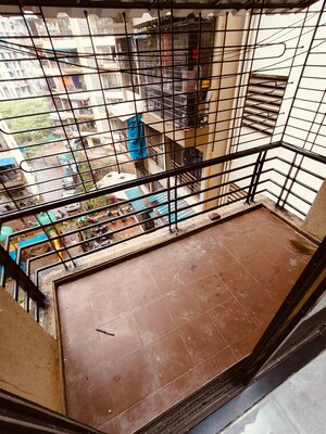 Balcony in 1 BHK Apartment at Dharti Orange Heights, Morya Nagar – for Rent