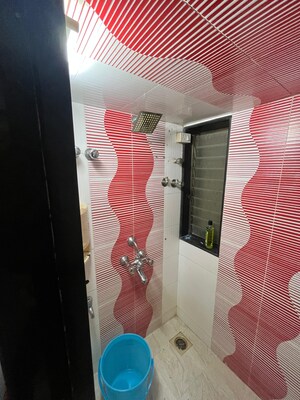 Bathroom in 1 BHK Apartment at Gokuldham Complex, Goregaon East – for Rent