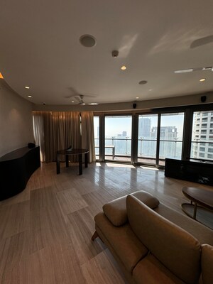 Staircase in 4 BHK Apartment at Lodha The World Towers World One Tier 3 Trinity, Worli – for Rent