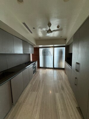 Kitchen in 4 BHK Apartment at Lodha The World Towers World One Tier 3 Trinity, Worli – for Rent
