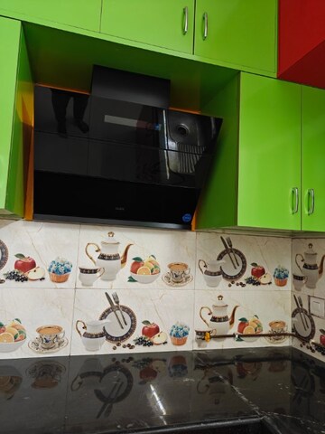 Kitchen in 3 BHK Apartment at Aparna Sarovar Zenith, Nallagandla – for Rent