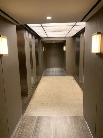 Building Lobby in 5 BHK Apartment at Lodha The World Towers World One Tier 2, Worli – for Rent