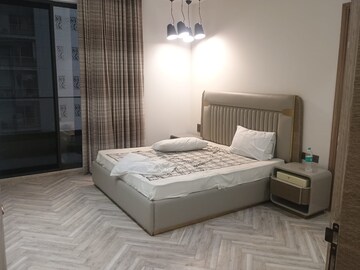 Bedroom in 3 BHK Apartment at Mahagun Moderne, Sector 78 – for Rent