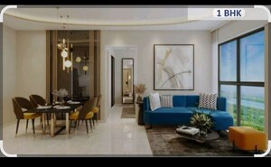 Living Room in 3 BHK Apartment at Lodha Crown Kolshet, Kolshet Road – for Sale