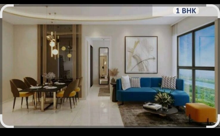Living Room, lodha-crown-kolshet 3 Bedroom 1160 Sq.Ft. Apartment In Kolshet Road Thane 9268494