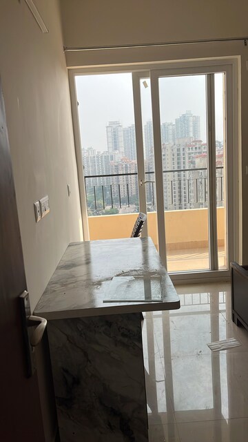 Staircase in 3 BHK Apartment at Amrapali Crystal Homes, Sector 76 – for Rent