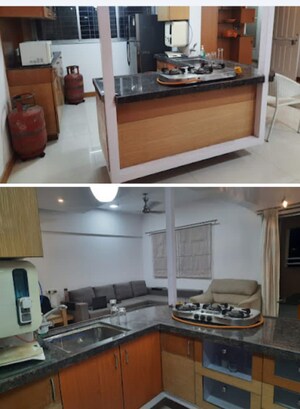 Living Room in 2 BHK Apartment at Kumar Shantiniketan Phase 1, Pashan – for Rent