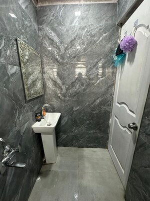 Bathroom in 2 BHK Apartment at Avalon Elysium CHS Ltd, Wakad – for Rent