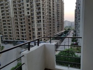 Balcony in 3 BHK Apartment at Amrapali Crystal Homes, Sector 76 – for Rent