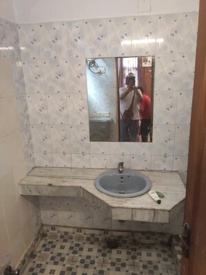 Bathroom in 3 BHK Builder Floor at RWA Flats Pocket 40, Kalkaji – for Rent