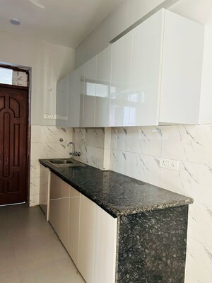 Kitchen in 3 BHK Apartment at Amrapali Crystal Homes, Sector 76 – for Rent