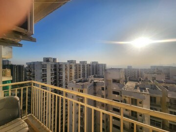 Balcony in 2 BHK Apartment at Jm Orchid, Sector 76 – for Rent